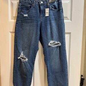 Trendy Ripped Denim Jeans